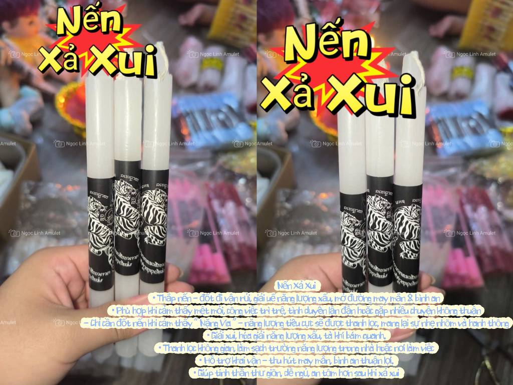 Nến Xả Xui