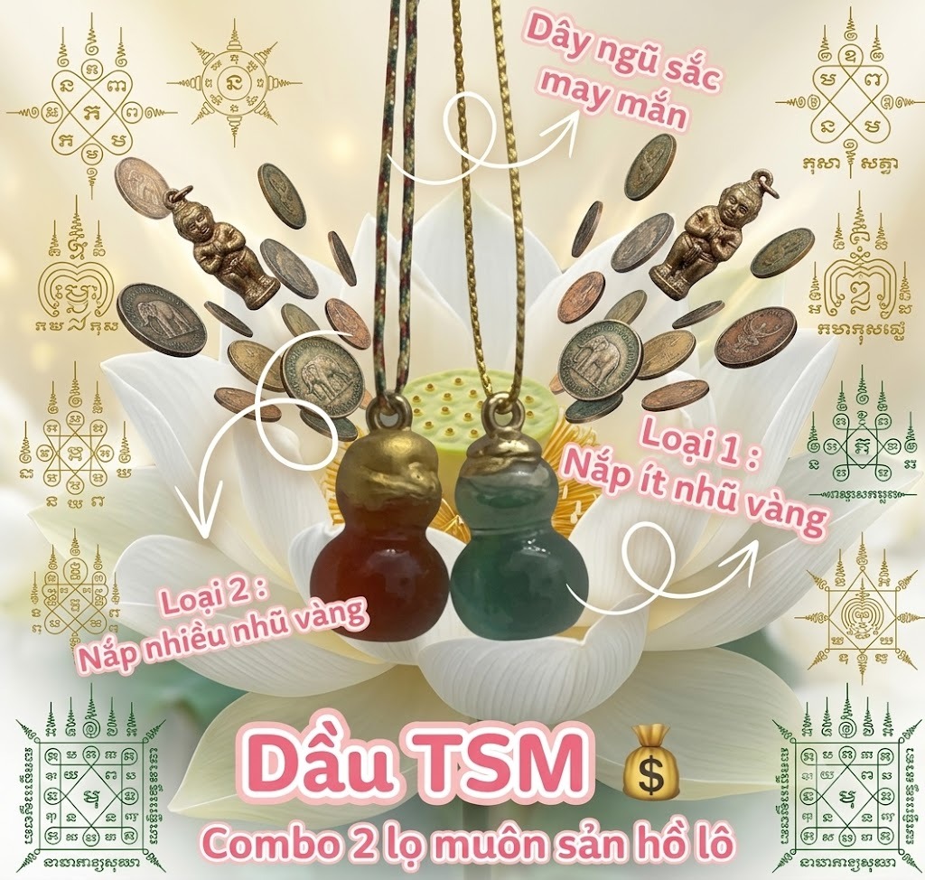 Combo 2 lọ Muôn Sản Hồ Lô (HIẾM và TẶNG KÈM DÂY ĐEO)